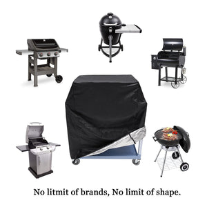 Essort Copertura Impermeabile per 80x66x100cm Cover barbecue, Nero - Ilgrandebazar
