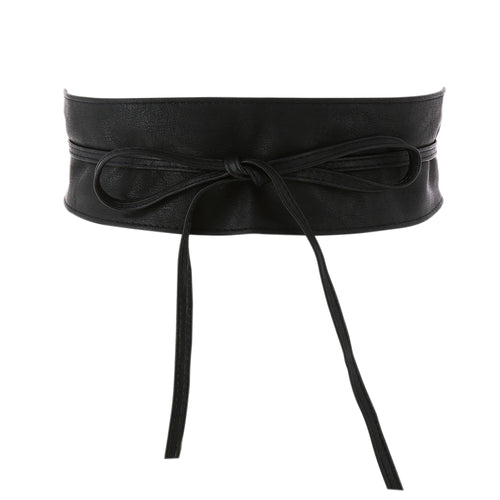 FASHIONGEN - Cintura Obi da donna, cintura Obi larga, similpelle in Poylurethane, alta qualità, MICA