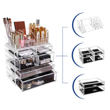 Carica l&#39;immagine nel visualizzatore di Gallery, SONGMICS Cosmetic Organizer Scatola Organizzatore Acrilico JKA008 - Ilgrandebazar