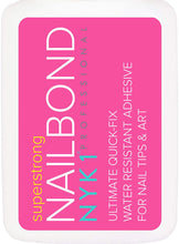 Carica l&#39;immagine nel visualizzatore di Gallery, NYK1 Nail Bond Colla per Unghie Finte Super Forte, Adesivo per Tip - Qualità Professionale da Salone di Bellezza - Perfetta per Nail Art con Acrilico, Gemme, Decorazioni, Trasparenti Bianche