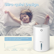 Carica l&#39;immagine nel visualizzatore di Gallery, Amzdeal 900ML Deumidificatore per Casa- Spegnimento Automatico,... - Ilgrandebazar
