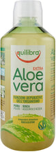 Carica l&#39;immagine nel visualizzatore di Gallery, Equilibra Integratori Alimentari, Aloe Vera Extra, Integratore Aloe Vera da Bere Puro o Diluire in Altra Bevanda al Mattino, Depurativo, Prodotto Vegano, Senza Glutine, 1 Litro 1 l 500ml (Confezione da 1) Aloe Vera