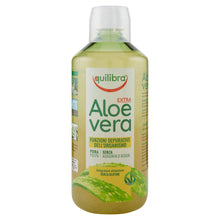 Carica l&#39;immagine nel visualizzatore di Gallery, Equilibra Integratori Alimentari, Aloe Vera Extra, Integratore Aloe Vera da Bere Puro o Diluire in Altra Bevanda al Mattino, Depurativo, Prodotto Vegano, Senza Glutine, 1 Litro 1 l 500ml (Confezione da 1) Aloe Vera
