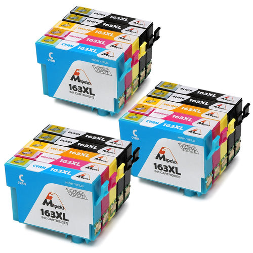 Mipelo 16 XL Compatible Cartucce Epson 6 Nero, 3 Ciano, 3 Magenta, 3 Giallo - Ilgrandebazar