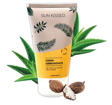 Carica l&#39;immagine nel visualizzatore di Gallery, SUN KISSED. Crema abbronzante alla Tirosina | Con Aloe Vera e Burro di Karité | Abbronzatura omogenea e duratura | 150 ml