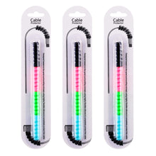 Carica l&#39;immagine nel visualizzatore di Gallery, Tipo-C Caricabatterie Cavo Saver, Flessibile 12 Pezzi, Nero, Rosa, Blu, Verde - Ilgrandebazar