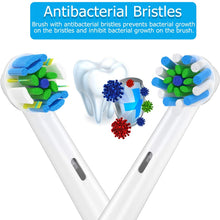 Carica l'immagine nel visualizzatore di Gallery, ITECHNIK Ricambi Spazzolini Elettrici per Oral b, Testine di ricambio per spazzolino elettrico compatibile con Oral-B Braun include 4pzs Precision, 4pzs Floss, 4pzs Cross e 4pzs Sensitive 16-Mix