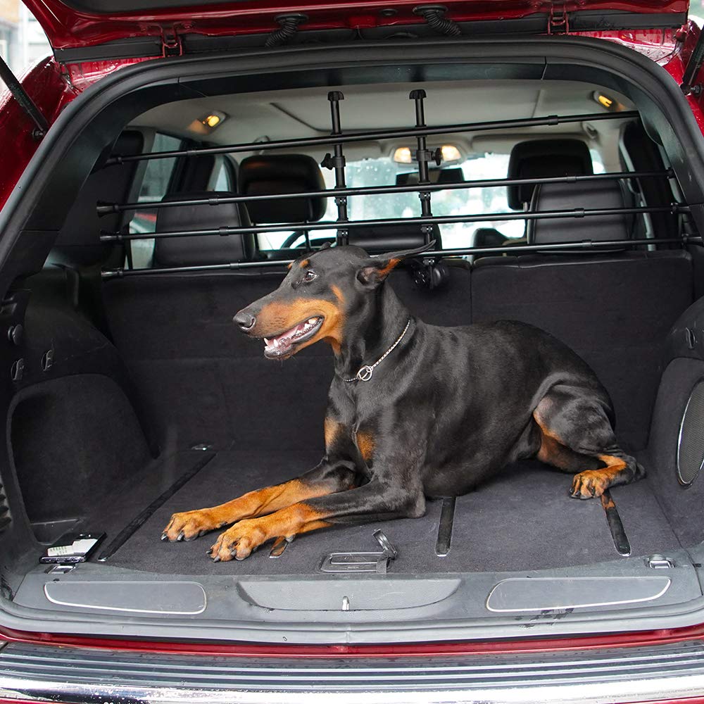 ISSYZONE Divisori Auto per Cani con Altezza Regolabile, Barriere