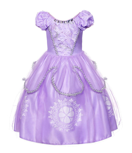 JerrisApparel Ragazze Costume da Principessa Sofia Compleanno Festa Vestito... - Ilgrandebazar