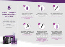 Carica l&#39;immagine nel visualizzatore di Gallery, Kativa - Keratin Alisado Brasileño, Kit Stiratura Brasiliana - Trattamento Professionale Lisciante Anti Crespo alla Cheratina, Senza Formaldeide e Solfati - con Shampoo, Balsamo e Maschera Trattamento