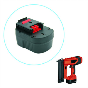 Kinon Utensili Elettrici Batteria 12V 2.0Ah Per Black & Decker Trapano Nero - Ilgrandebazar