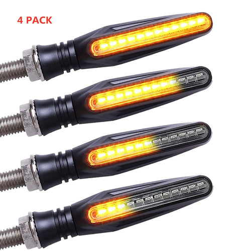 FEZZ Frecce Led Moto Universali Indicatori Di Direzione LED 4 pack - Ilgrandebazar