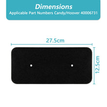 Carica l'immagine nel visualizzatore di Gallery, 2 x Filtro Asciugatrice Candy, Filtri per Asciugatrice Hoover Candy 40006731, Filtro per Scambiatore 275 x 125 x 10 mm, Tampone filtro spugna asciugatrice filtro spugna essiccatore condensatore