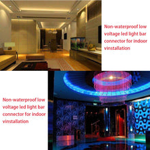 Carica l'immagine nel visualizzatore di Gallery, CESFONJER 4 pin L-forma Connettore angolare (10 pezzi), 4 pin Strisce LED spina (10 pezzi) per la luce di nastro adesiva di SMD 5050 RGBW di 10mm.