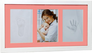 CORNICE Impronta Mani E Piedi Neonati Idea Regalo Neonato e Mamma Impronta Argilla Per Nascita Bimbi Kit Set Calco Mani