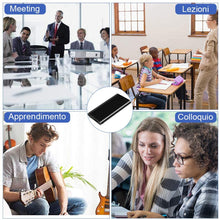 Carica l&#39;immagine nel visualizzatore di Gallery, Mini Spia Registratore Vocale H+Y con Attivazione Vocale, Memoria da 8GB, Ricaricabile USB e funzioni MP3, Ideale per Lezioni, Riunioni, Interviste, Fino a 96 ore