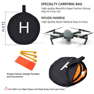 WisFox Drone Landing Pad Impermeabile 75cm Atterraggio Pieghevole Portatile... - Ilgrandebazar