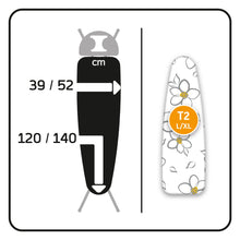 Carica l&#39;immagine nel visualizzatore di Gallery, LaundrySpecialist® Comfort, Misura L/XL (T2) Copriasse in Puro Floreale - Ilgrandebazar