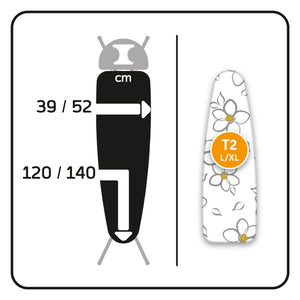 LaundrySpecialist® Comfort, Misura L/XL (T2) Copriasse in Puro Floreale - Ilgrandebazar