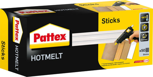 Pattex Stick colla a caldo Hot Sticks, 1 kg, transparente Beige - Ilgrandebazar