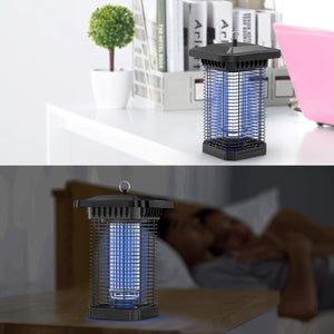 Aerb Lampada Antizanzare Elettrica, 18W Lampada Antizanzare con Luce UV, 4000V Luce ad Alta Tensione 4000V, per Casa Giardino Interno Esterno Cucina Soggiorno, Insetti Zanzare, Mosca, Falene