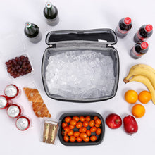 Carica l'immagine nel visualizzatore di Gallery, Lifewit 24 Litri Borsa Termica Porta Pranzo Borsa Frigo Isoterma per Alimenti Mantenere Caldo o Freddo per PIC-nic/All'aperto/Barbecue/Campeggio/Eventi Sportivi (Grigio Zaino)