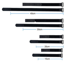 Carica l&#39;immagine nel visualizzatore di Gallery, Fascette Velcro,Fascette Cavi, 25pcs fascette per cavi riutilizzabili... - Ilgrandebazar