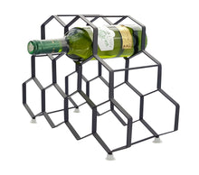 Carica l&#39;immagine nel visualizzatore di Gallery, Kitchenista Portabottiglie da Vino 9 Bottiglie Stand - in... - Ilgrandebazar