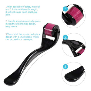 TinkSky TS5 titanio Micro-ago Roller - 0,5 millimetri 540-aghi Derma mm - Ilgrandebazar