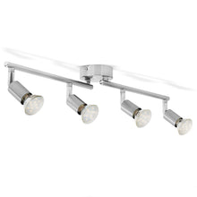 Carica l&#39;immagine nel visualizzatore di Gallery, Faretti LED da soffitto orientabili I plafoniera moderna Nickel - Ilgrandebazar