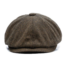 Carica l&#39;immagine nel visualizzatore di Gallery, KeepSa Newsboy cap Coppola Uomo - Berretto a 8 Spicchi Piatto Lana... - Ilgrandebazar
