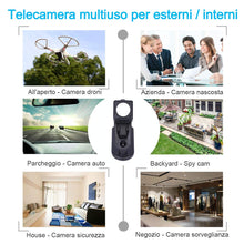 Carica l&#39;immagine nel visualizzatore di Gallery, Mini Telecamera Spia Nascosta,MHDYT Full HD 1080P Portatile Micro Spy mini - Ilgrandebazar