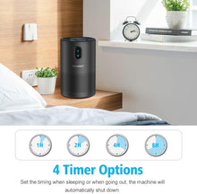 Carica l'immagine nel visualizzatore di Gallery, Nobebird Purificatore d'Aria con Filtro H13, Purificatore Silenzioso Ionico, Timer, Luce Notturna, 4 Livelli, Elimina Odori e Particelle Fini, Filtro dell'Aria per Casa, Camera da Letto, Ufficio