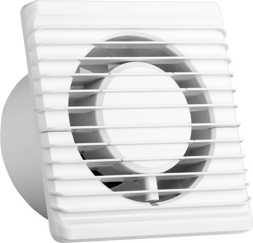 Ventilatore universale con valvola antiritorno Ø 100 mm/10 Ø 100 mm, Bianco