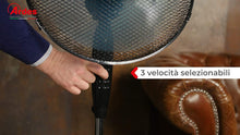 Carica l&#39;immagine nel visualizzatore di Gallery, Ardes AR5EA40P Ventilatore Piantana, Nero, Pala 40 cm