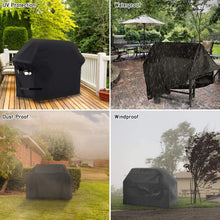 Carica l&#39;immagine nel visualizzatore di Gallery, Estefanlo - Copertura per barbecue in tessuto Oxford resistente, impermeabile, antipolvere, anti-UV, per barbecue all&#39;aperto, lunghezza: 145 cm, larghezza: 61 cm, altezza: 117 cm, 46 cm (146)
