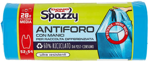 Domopak Spazzy Sacchi con Manici, 28L, 20 Pezzi 28lt - 20 Sacchi