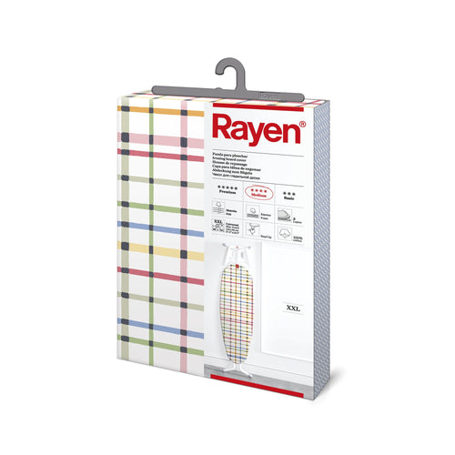 Rayen 6117 - Funda para planchar, XXL, Surtido: Modelos 150x55 cm, Strisce - Ilgrandebazar