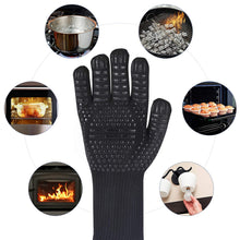 Carica l&#39;immagine nel visualizzatore di Gallery, KNTKO Guanti Grigliati da Forno 1432 ° F &#x1F356;Nero&#x1F356; - Ilgrandebazar