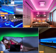 Carica l&#39;immagine nel visualizzatore di Gallery, Striscia LED RGB 5M, Minger Impermeabile Rgb 5m