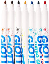 Carica l'immagine nel visualizzatore di Gallery, Giotto Turbo Glitter astuccio da 8 pennarelli con inchiostro glitterato, Modelli/Colori Assortiti, 1 Pezzo