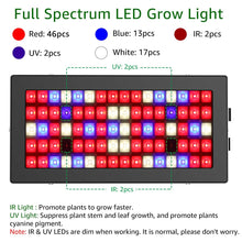Carica l&#39;immagine nel visualizzatore di Gallery, Olafus 300W Grow Light Lampada per Piante VEG&amp;Bloom 3 Modalità Spettro... - Ilgrandebazar