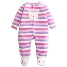 Carica l&#39;immagine nel visualizzatore di Gallery, Bambino Pagliaccetto Fleece Tutina Pigiama Carino Tuta Maniche Lunghe Body... - Ilgrandebazar