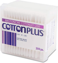 Carica l'immagine nel visualizzatore di Gallery, Cotton Plus BASTONCINI COTONATI 200 pz. - LINEA BEAUTY | Igienici e delicati