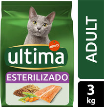 Carica l'immagine nel visualizzatore di Gallery, Ultima Cibo per Gatti Sterilizzati con Salmoni - 3 kg - 1 Bag