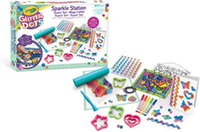 Carica l&#39;immagine nel visualizzatore di Gallery, Crayola Glitter Dots - Sparkle Station Super Set, per Creare Scintillanti Decorazioni con il Glitter Modellabile, 04-1085
