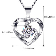 Carica l&#39;immagine nel visualizzatore di Gallery, B.Catcher regalo di San Valentino per collana da donna, in argento Argento. - Ilgrandebazar