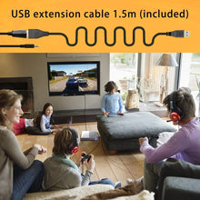 Carica l&#39;immagine nel visualizzatore di Gallery, Beexcellent GM-1, Cuffie da gaming con microfono e Bass stereo, Cancellazione del rumore, Controllo del volume, Illuminazione a LED, Colore Rosso