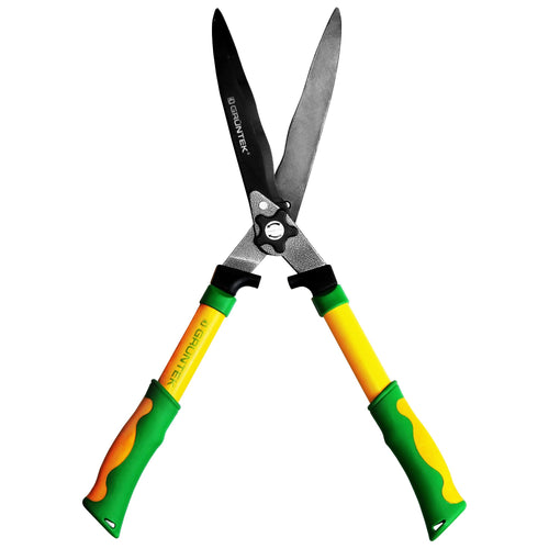 GRÜNTEK Cesoia Tagliasiepi Forbice da 1. 57 cm, Giallo, Verde - Ilgrandebazar