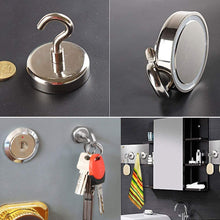 Carica l&#39;immagine nel visualizzatore di Gallery, Ganci Magnetici, Gancio Magnetico, Ganci Magnete 16mm 25mm 32mm Sono Disponibili tre Dimensioni Gancio con Calamita Resistenti Strumenti di Calamita Frigo con Gancio